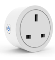 Tuya 16A UK Smart Zigbee Plug, Voice & App Control, Timer Countdown, Zigbee Hub Support, Safety Surge Protection, Alexa Google Compatible